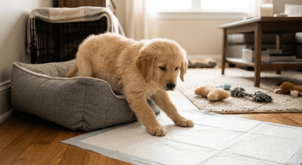 Should You Wake a 10-Week-Old Puppy Up to Pee at Night?